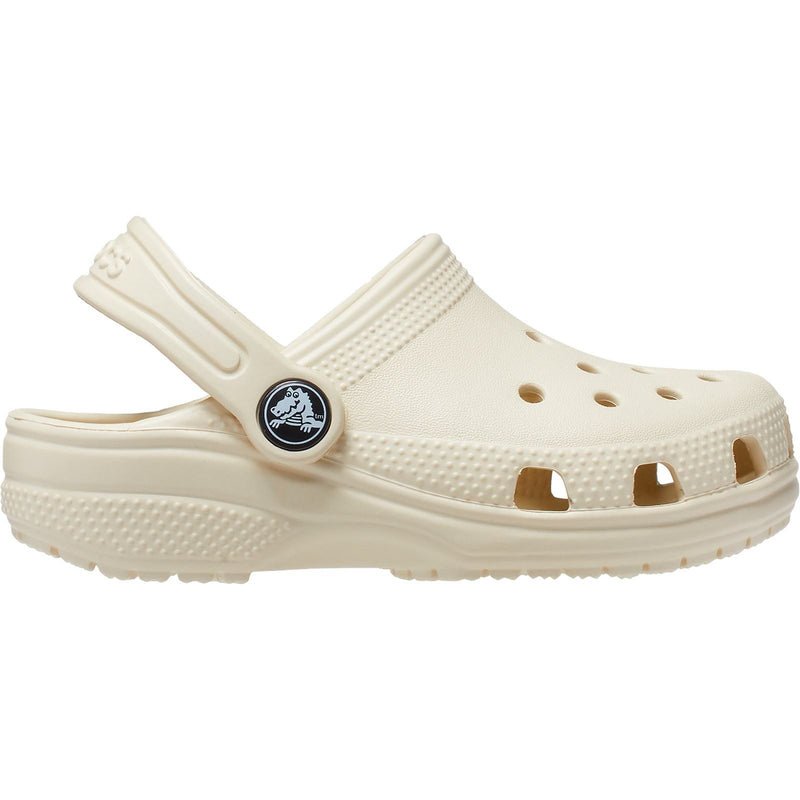Crocs Toddler Classic Croslite Rubber Bone Loafers