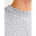 Jack & Jones Milano Stitch Cotton Men's Grey Sweatshirt