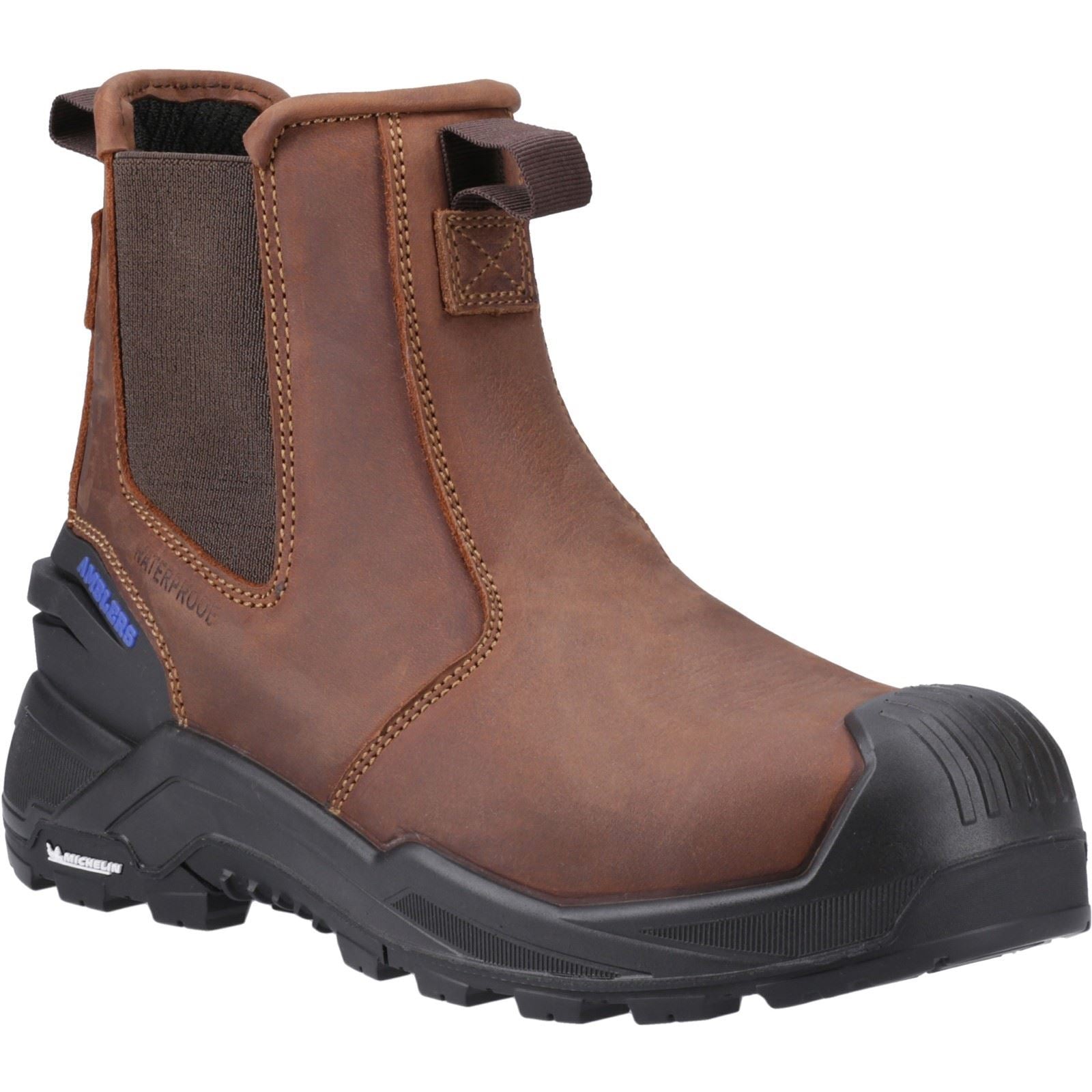 Amblers Safety 982C Leather Brown Safety Boots