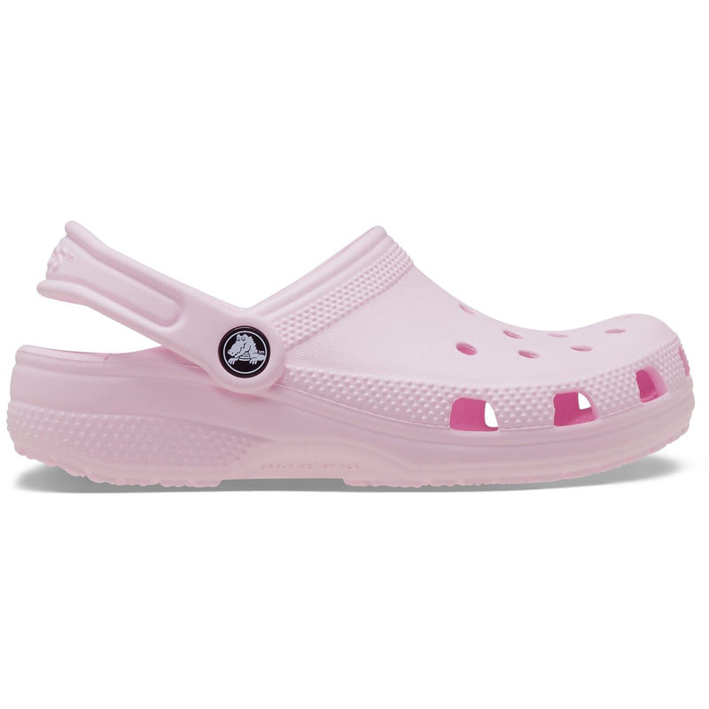 Crocs Kids' Classic Clog Synthetic Pink Milk Loafers