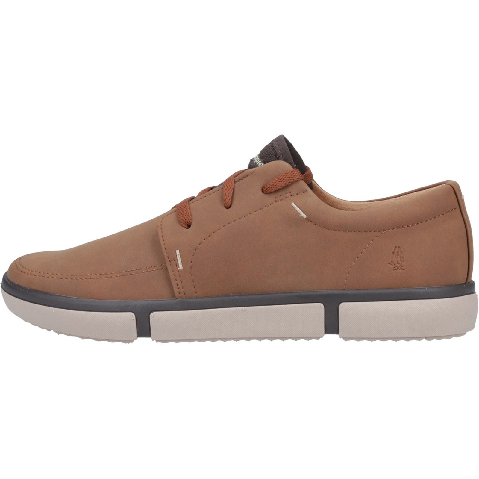Hush Puppies Briggs Leather Men's Cognac Sneakers