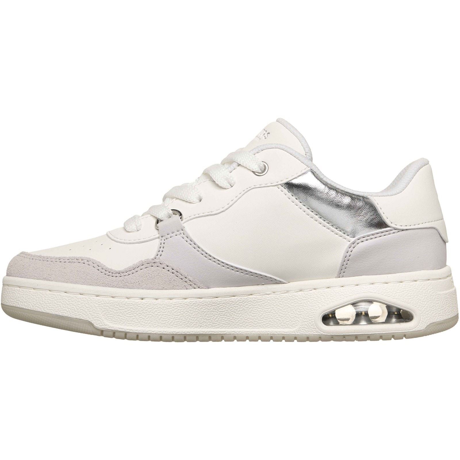 Skechers UNO CTL - Subtle Shimmer Polyurethane Women's White Standard Trainers