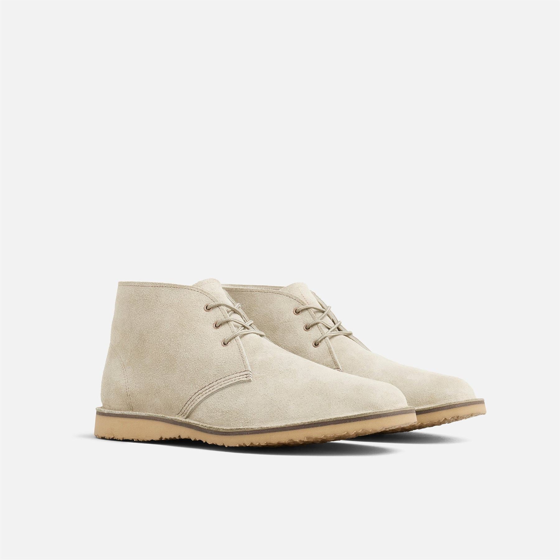 Red Wing Shoes Weekender Chukka Leather Men's White Sand Mohave Boots