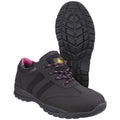 Amblers Safety FS706 Sophie Leather Women's Black Safety Shoes