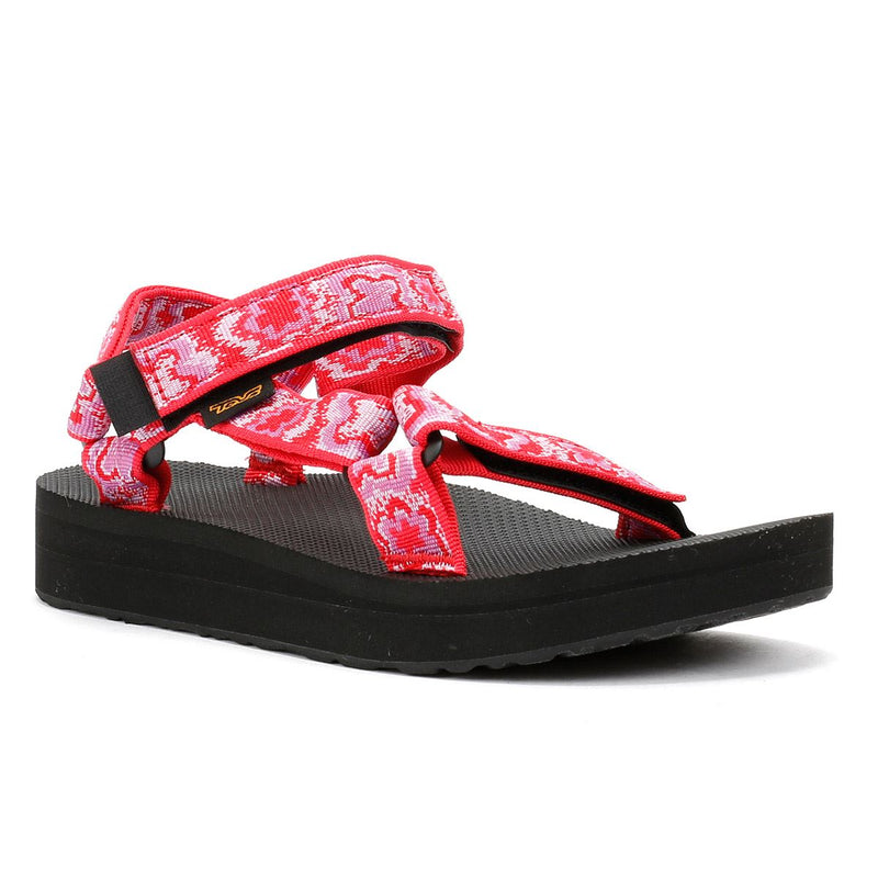 Teva Midform Universal Women's Pink/Purple Floral Sandals