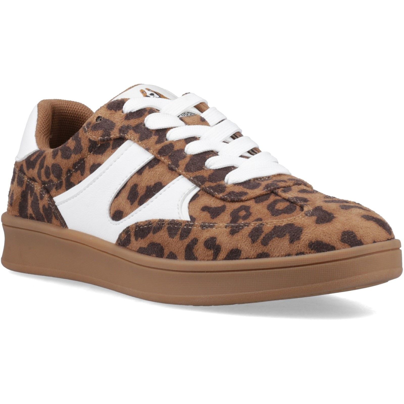 Hush Puppies Maura Textile Women's Leopard Sneakers