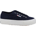 Superga 2740 Platform Cotton Women's Navy Sneakers