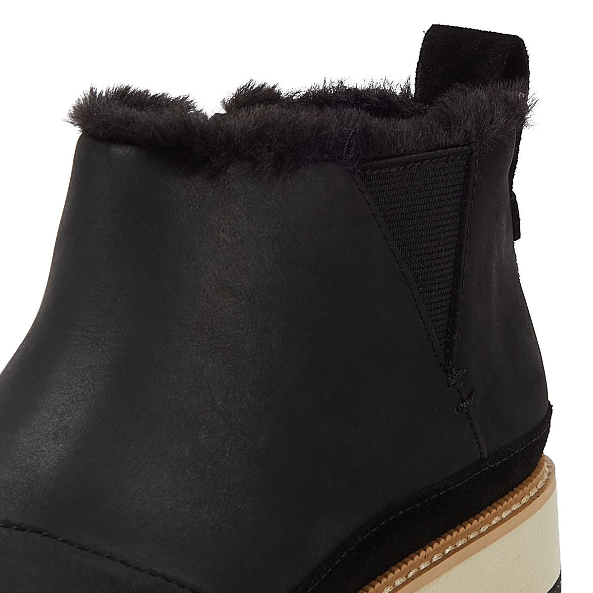 TOMS Marlo Oiled-Nubuck Women's Black Boots