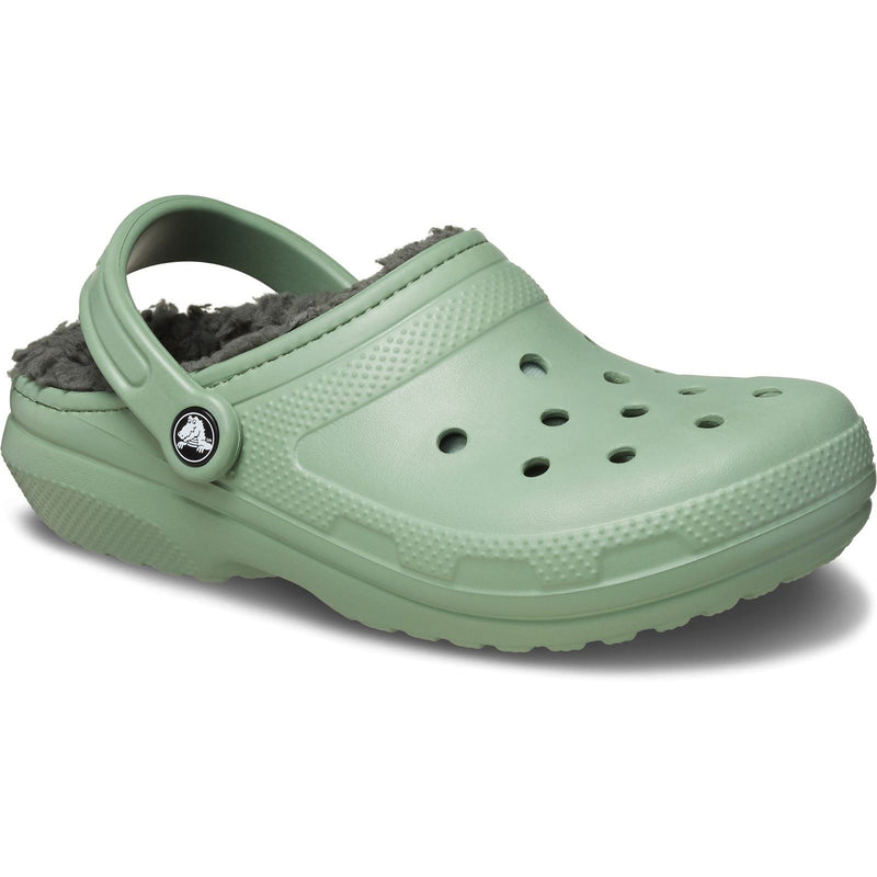 Crocs Classic Lined Clog Synthetic Moss/Multi Clogs