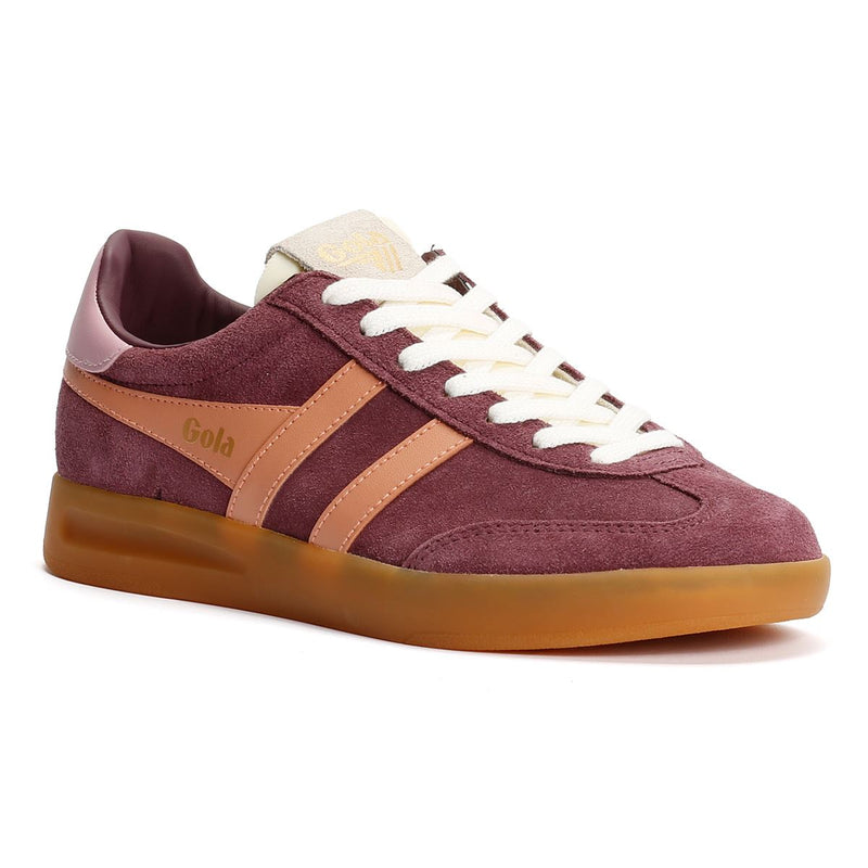 Gola Cyclone Suede Women's Windsor Wine/Terracotta/Candy Sneakers