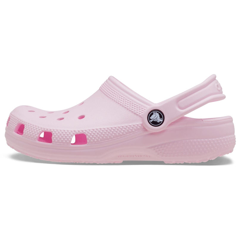 Crocs Kids' Classic Clog Synthetic Pink Milk Loafers