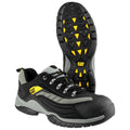 Caterpillar Moor Leather Black Safety Sneakers