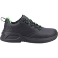 Amblers Safety 612 Leather Women's Black Safety Sneakers