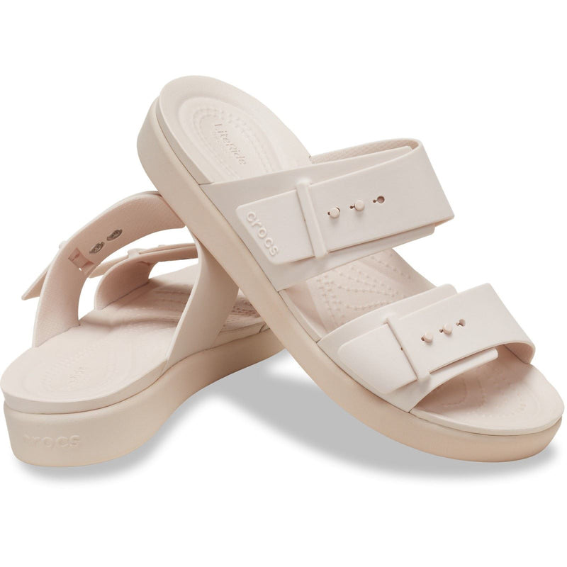 Crocs Brooklyn Buckle Women's Quartz Sandals