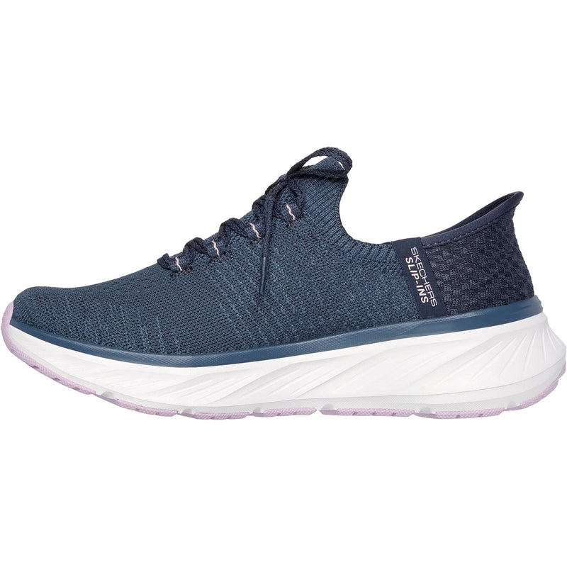 Skechers Edgeride Impression Textile Women's Navy/Lavender Sneakers