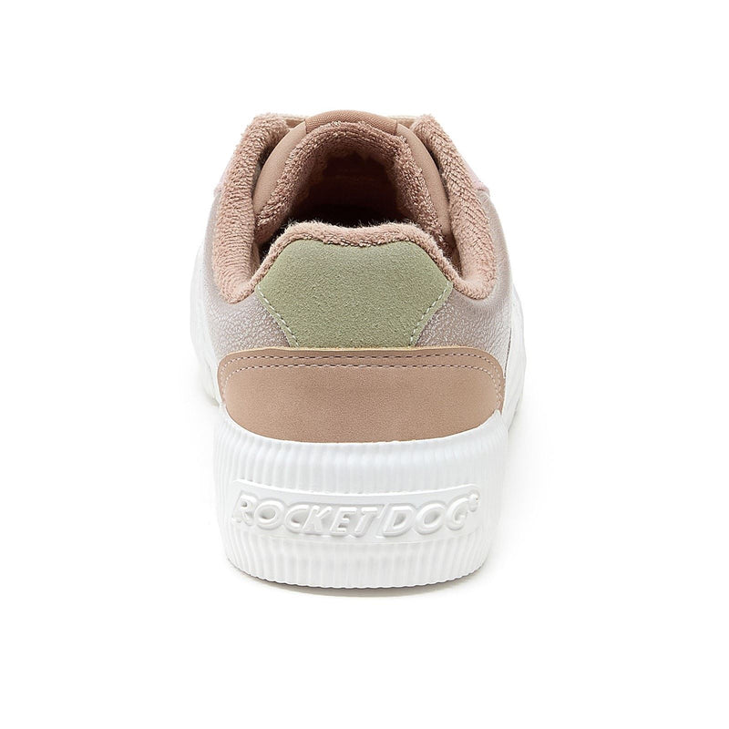 Rocket Dog Cheery Blocked PU/Seude Women's Taupe Sneakers