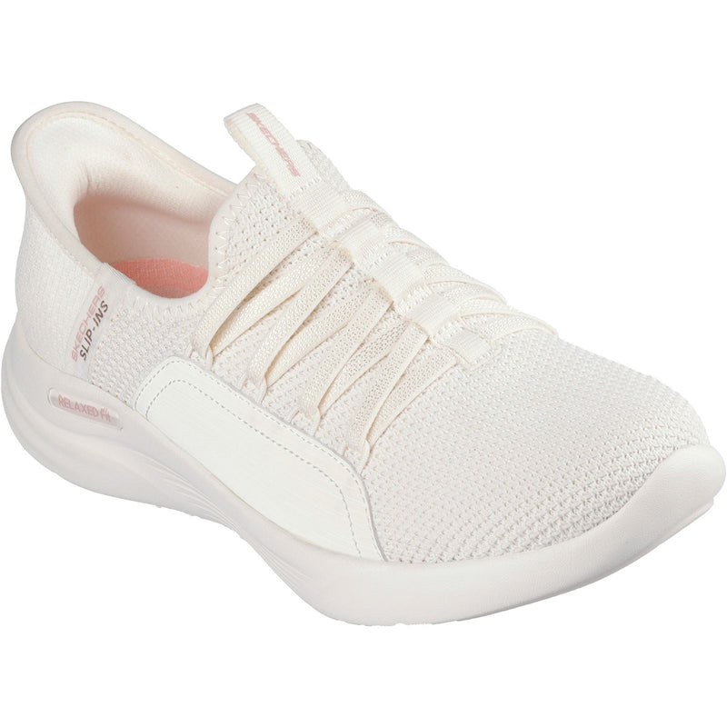 Skechers Relaxed Fit Sport - Ballet Chic Textile Women's Off White Sneakers