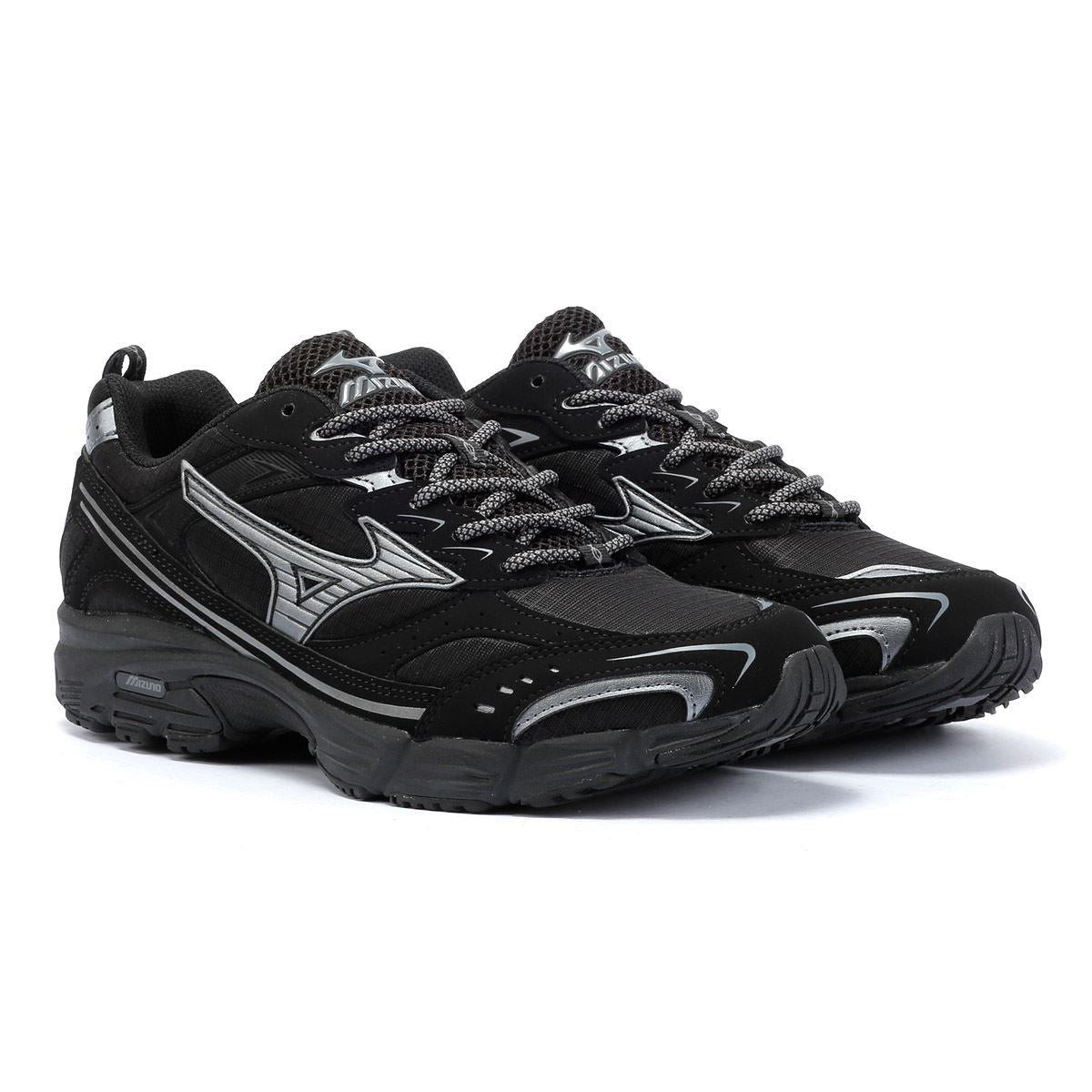 Mizuno MXR Tech Black / Metallic Grey Sneakers
