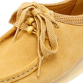 Clarks Originals Wallabee Suede Women's Golden Tan Shoes