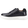 Hush Puppies Wyatt Leather Men's Black Trainers