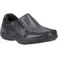 Hush Puppies Morgan Leather Boys's Black Loafers