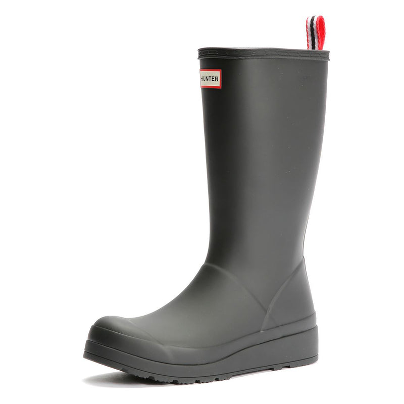 Hunter Play Tall Rubber Women's Black Wellington Boots