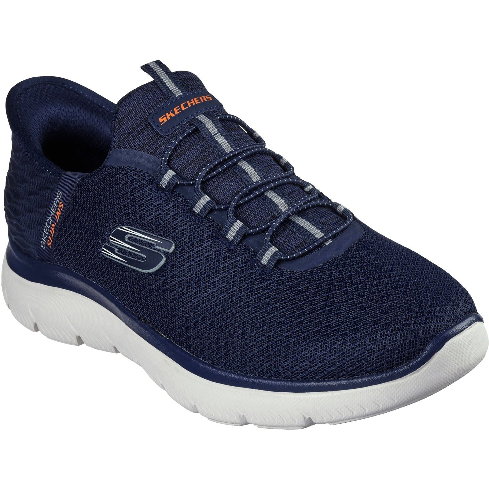 Skechers Summits - High Range Synthetic Men's Navy Sneakers