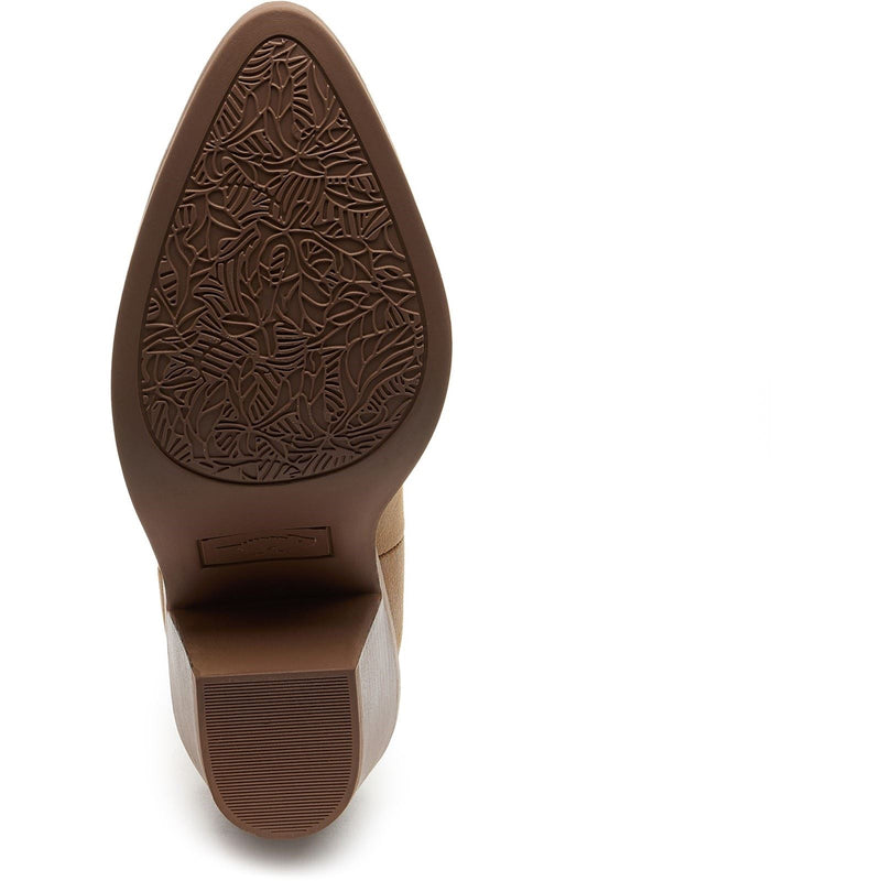 Rocket Dog Feather Polyurethane Women's Walnut Heeled Ankle Boots