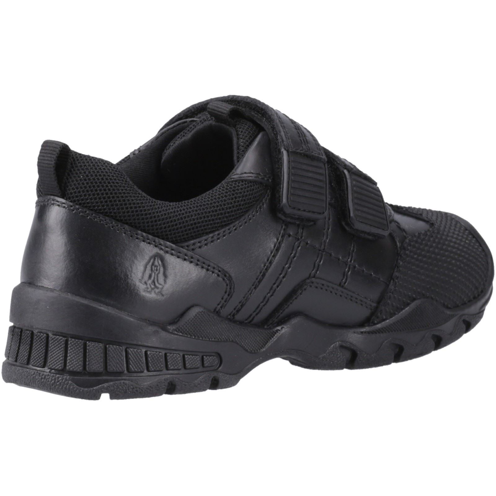 Hush Puppies Tristen Leather Boys's Black Shoes