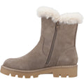 Hush Puppies Ambre Suede Women's Taupe Winter Mid Calf Boots
