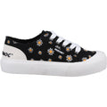 Rocket Dog Jazzin Plus Dixie Cotton Women's Black Sneakers