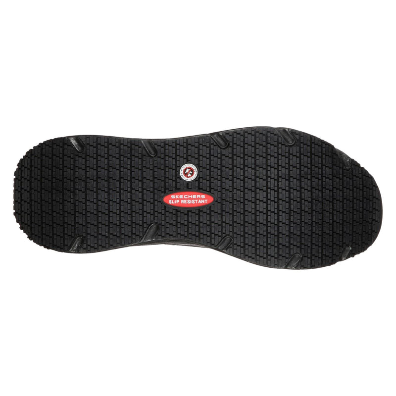 Skechers Workwear Relaxed Fit Textile Men's Black Safety Shoes