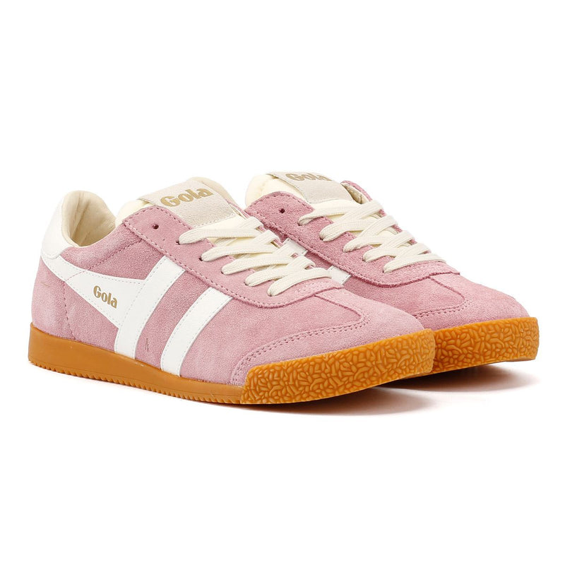 Gola Elan Suede Women's Candy/White Sneakers