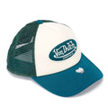 Von Dutch Trucker Tamper Cotton White/Green Caps