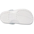 Crocs Classic Glitter Clog Synthetic White Loafers