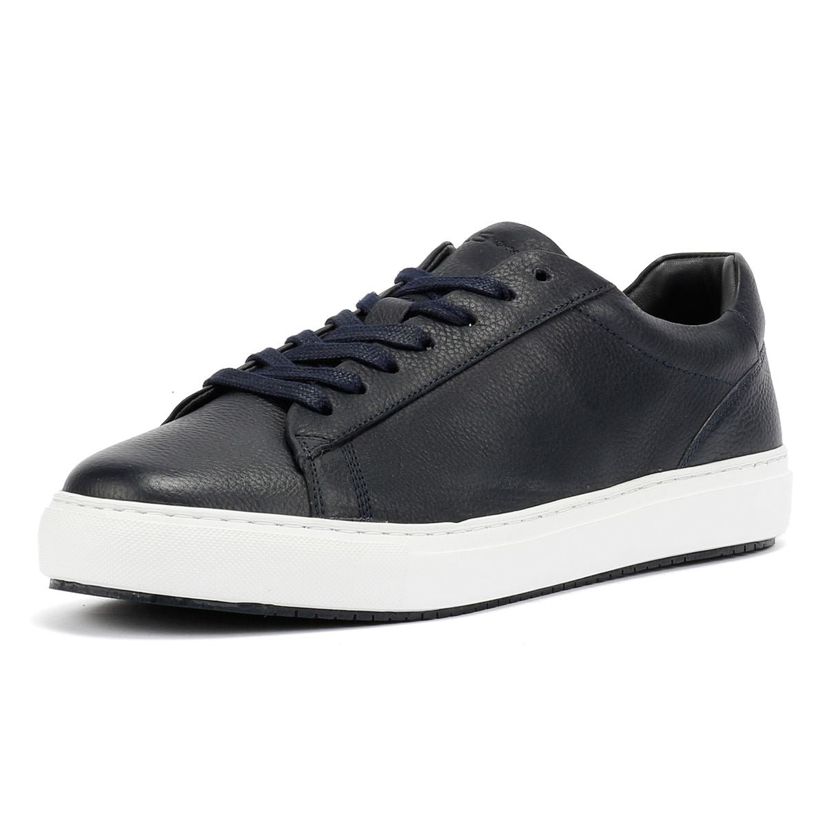 Ben Sherman Ace Cupsole Leather Men's Navy Sneakers