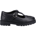 Hush Puppies Fiona SNR Leather Girls's Black Shoes