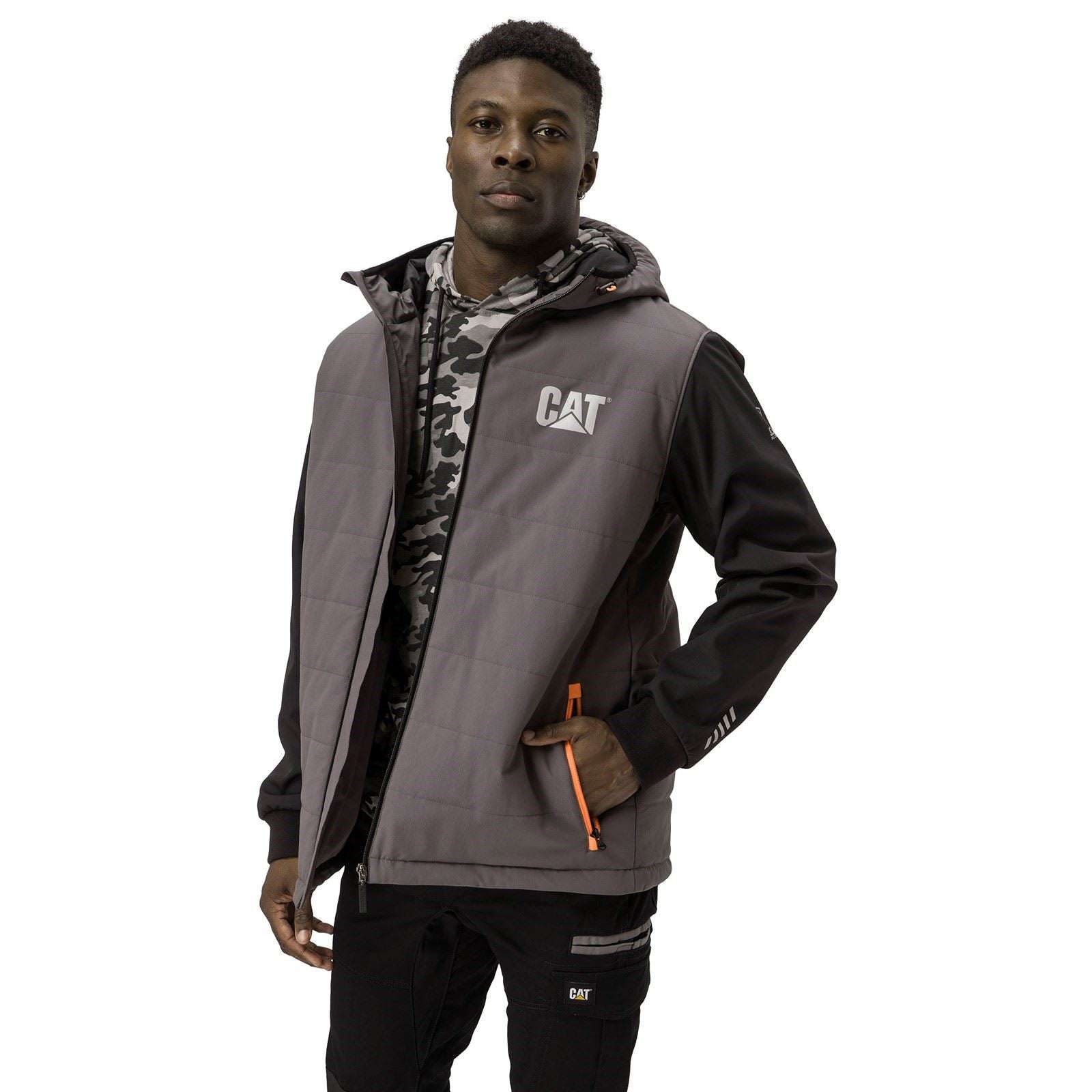 Caterpillar Tech Hybrid Men's Black Jacket