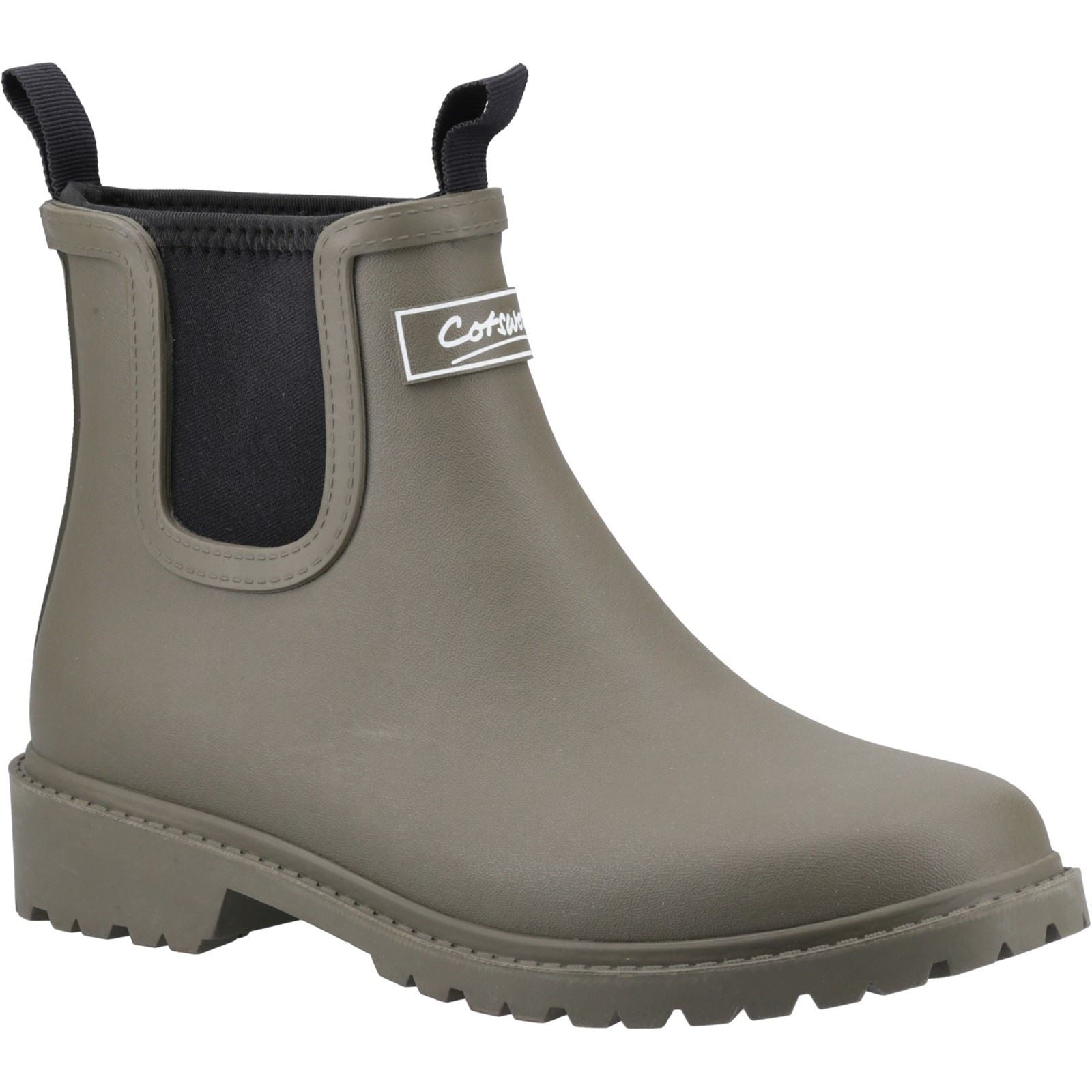 Cotswold Barton Synthetic Women's Khaki Wellington Boots