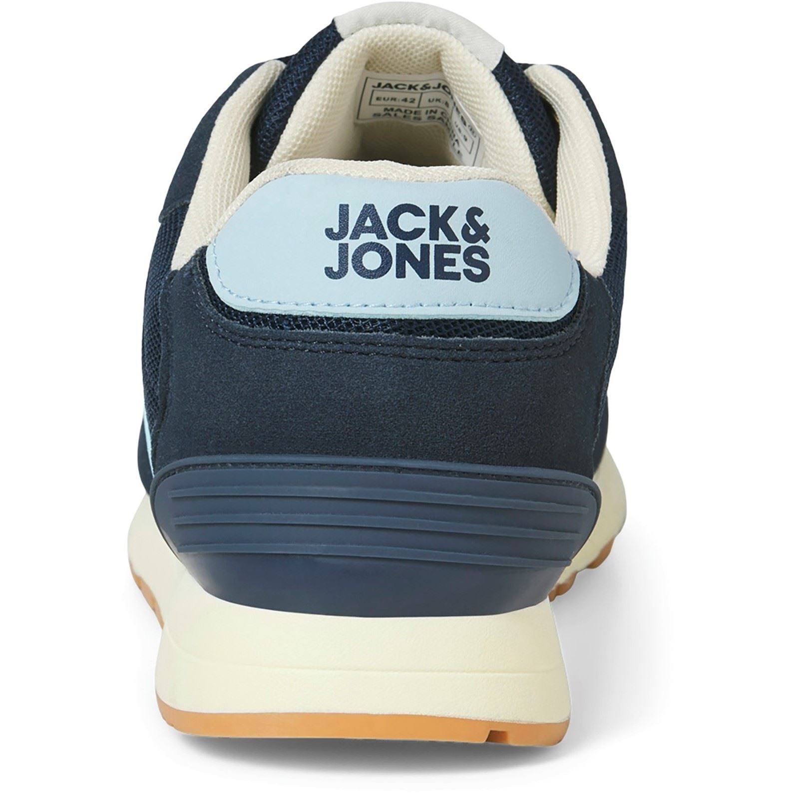 Jack & Jones Spirit Runner Synthetic Men's Navy Blazer/Glacier Ice Sneakers
