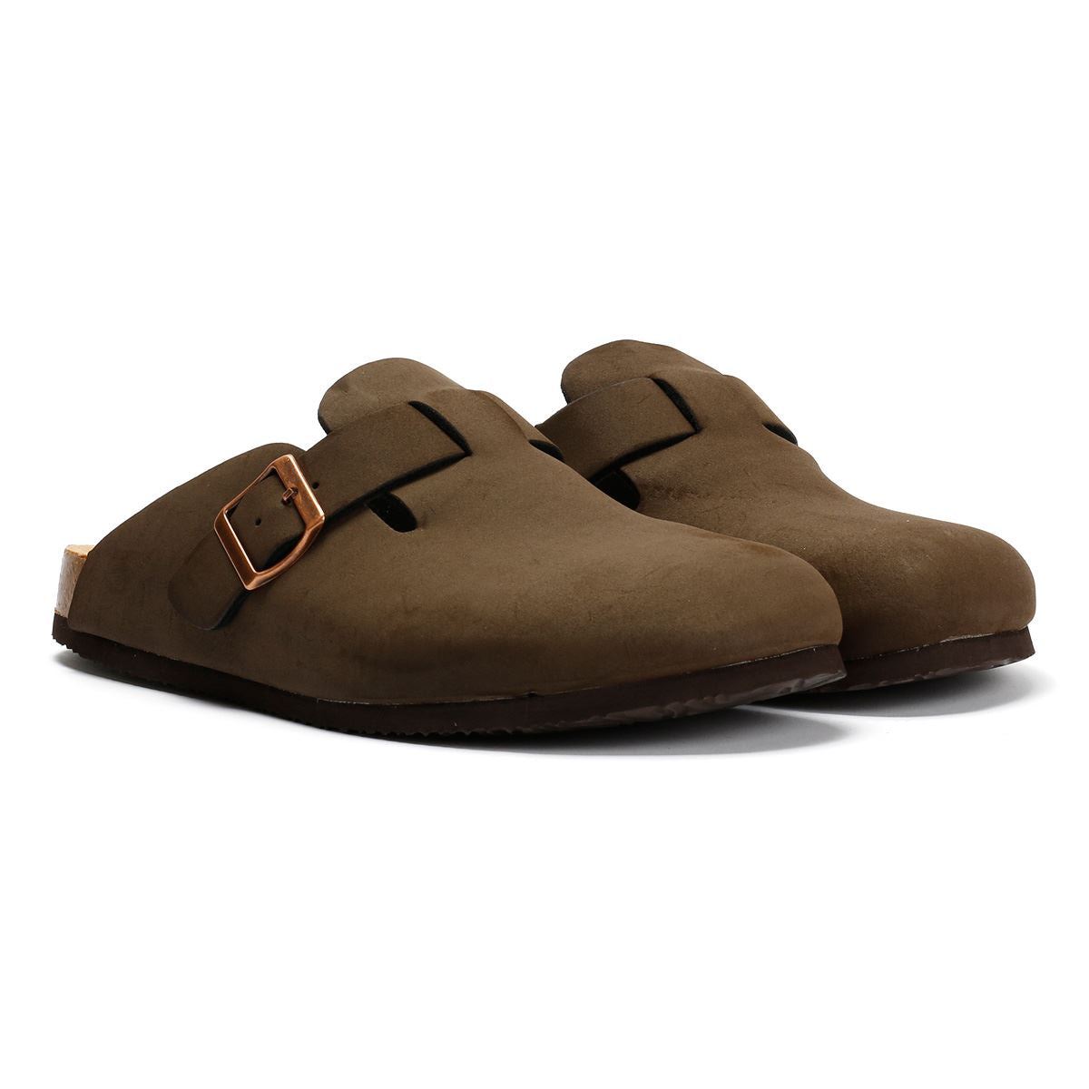 Penguin Pappy Men's Brown Mules
