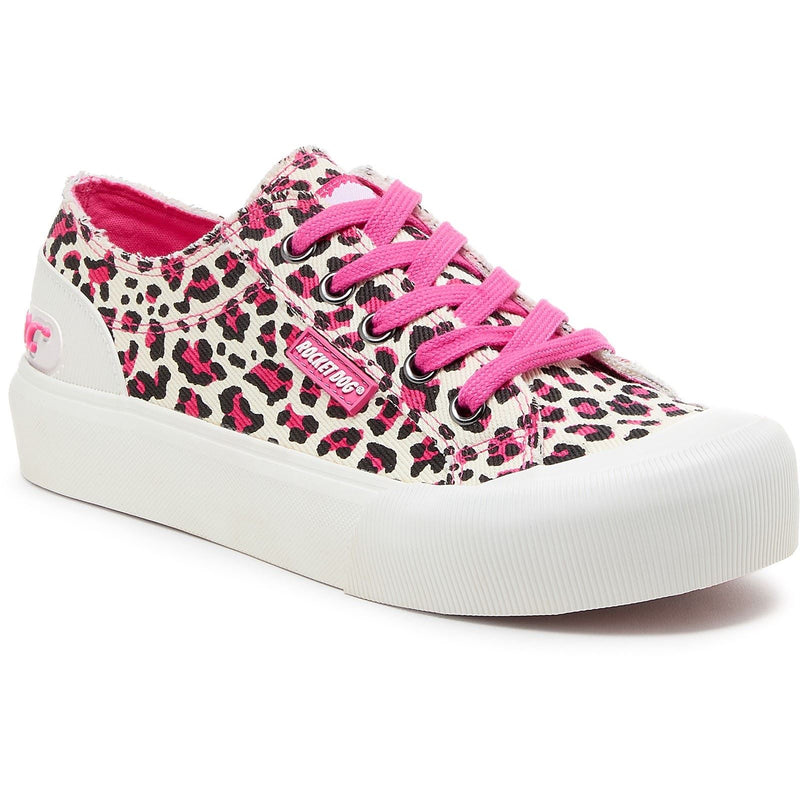 Rocket Dog Jazzin Plus Monroe Cotton Women's Hot Pink Sneakers