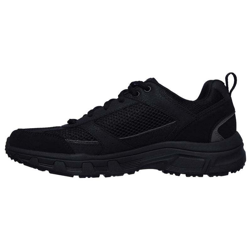 Skechers Oak Canyon Verketta Leather Men's Black Sneakers