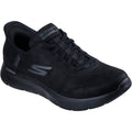 Skechers GO WALK Flex Smooth Motion Textile Men's Black Sneakers