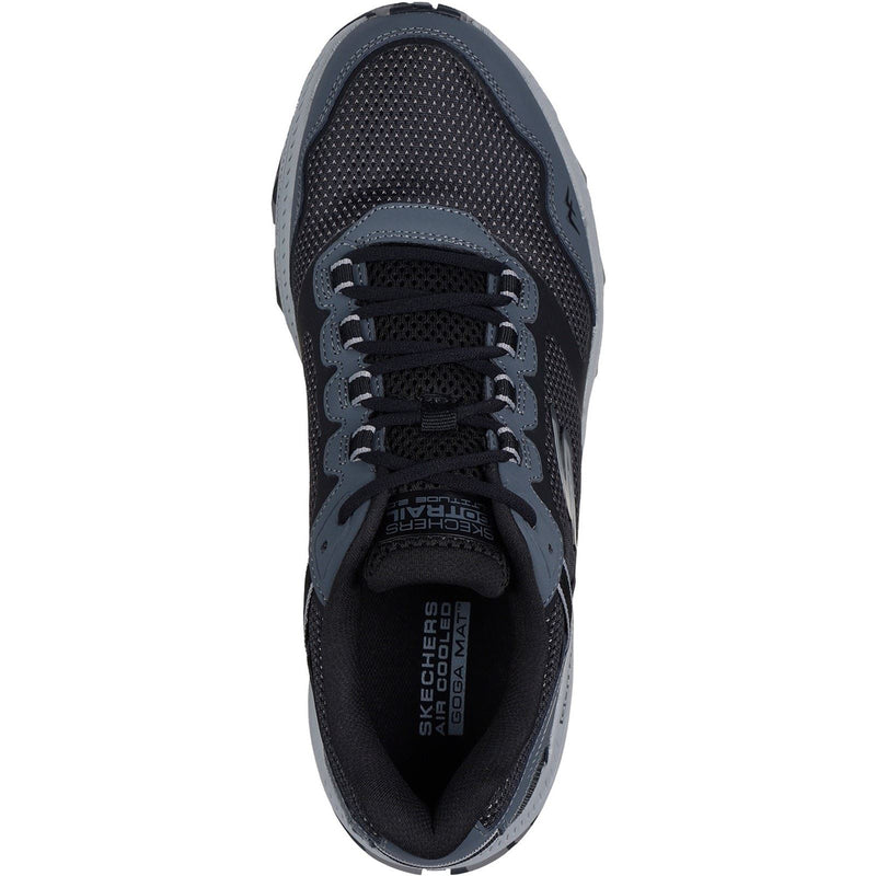 Skechers Performance GO RUN Trail Altitude 2.0 Marble Rock 3 Leather Men's Black/Grey Sneakers