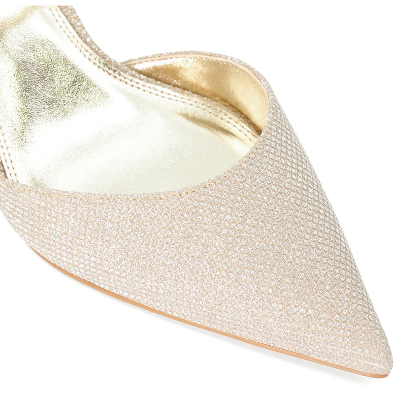 Dune Classical Leather Women's Gold Shoes