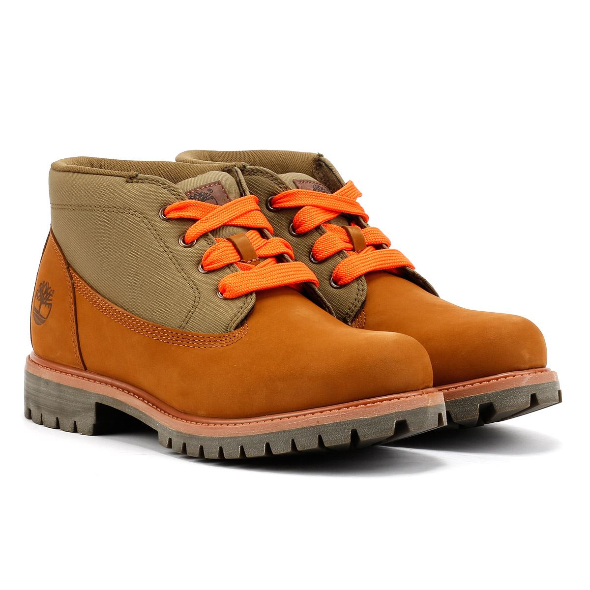 Timberland Mid Lace Chukka Workwear II Men's Medium Brown Boots