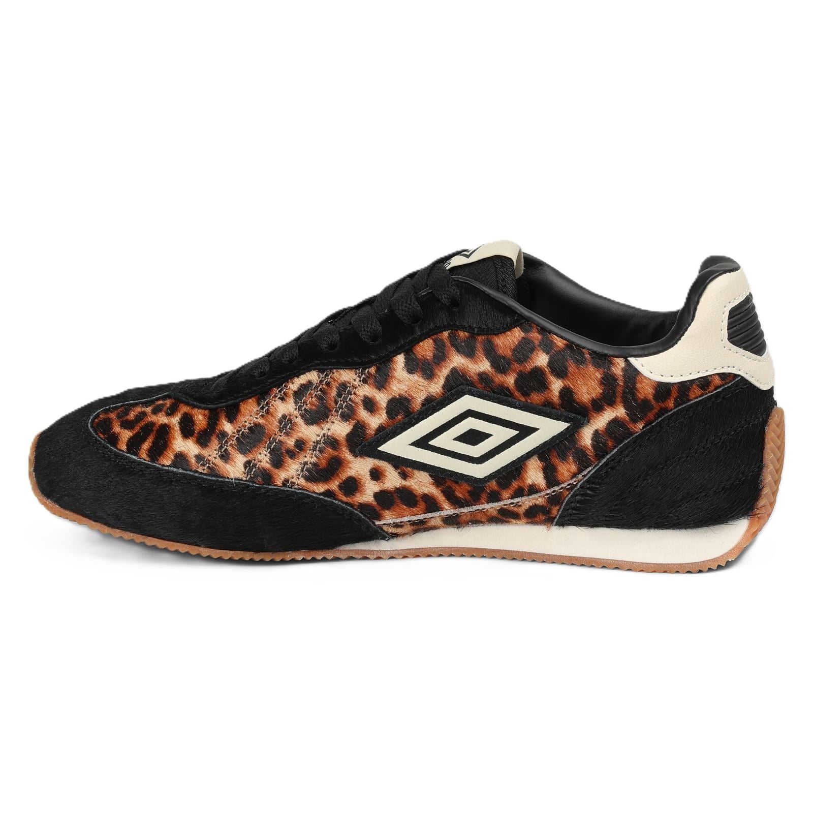 Umbro Clayton Leopard Black Sneakers