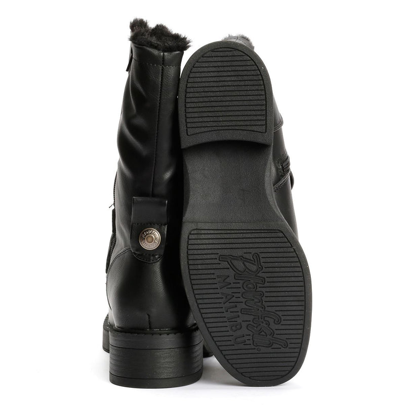 Blowfish Malibu Voyage Cozy Women's Black Boots