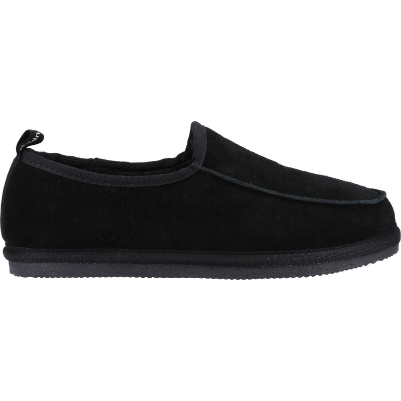 Hush Puppies Charles Suede Men's Black Slippers